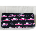 Grande trousse - corbillards roses