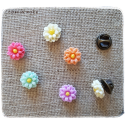 Flower pins