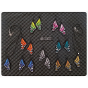 Boucles d'oreilles Monarque goldy