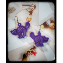 Boucle d'oreilles : chats