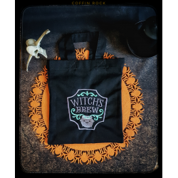 mini tote bag : Witches Brew