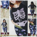 Legging skull - 2XL