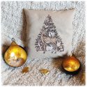 housse de coussin animaux des bois