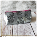 skulls pencil case