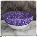 purple sparkles - bowl topper