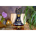 Ô Bastet ! coussin en forme de chat, Bastet déesse égyptienne de la joie du foyer