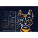 Bastet - egyptian cat cushion