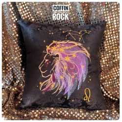 Coussin astro - lion