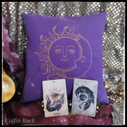 housse de coussin étoile et lune