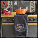 Evil Spirits Black kitchen Towel