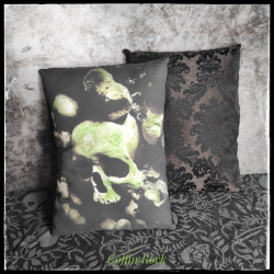 chained monster pillow