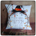 housse de coussin witch