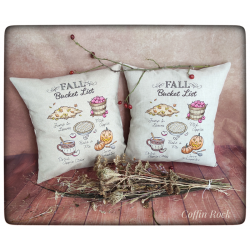 housse de coussin liste des choses à faire en automne
